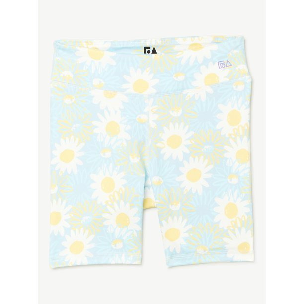 Free Assembly Girls Printed Bike Shorts, Sizes 4-18 | Walmart (US)
