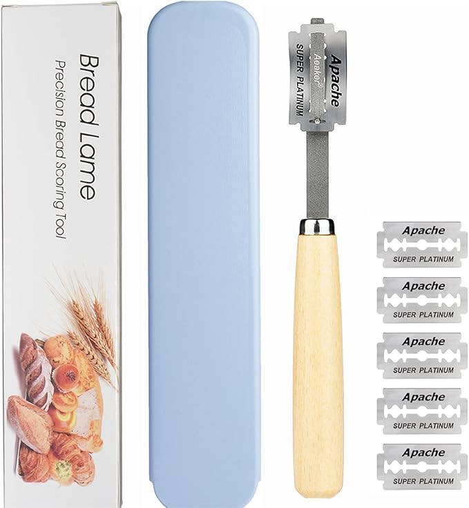 aeaker Premium Hand Crafted Bread Lame for Dough Scoring Knife, Lame Bread Tool for Sourdough Bre... | Amazon (US)