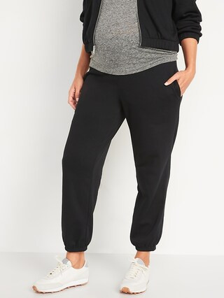 Maternity Rollover-Waist Sweatpants | Old Navy (US)