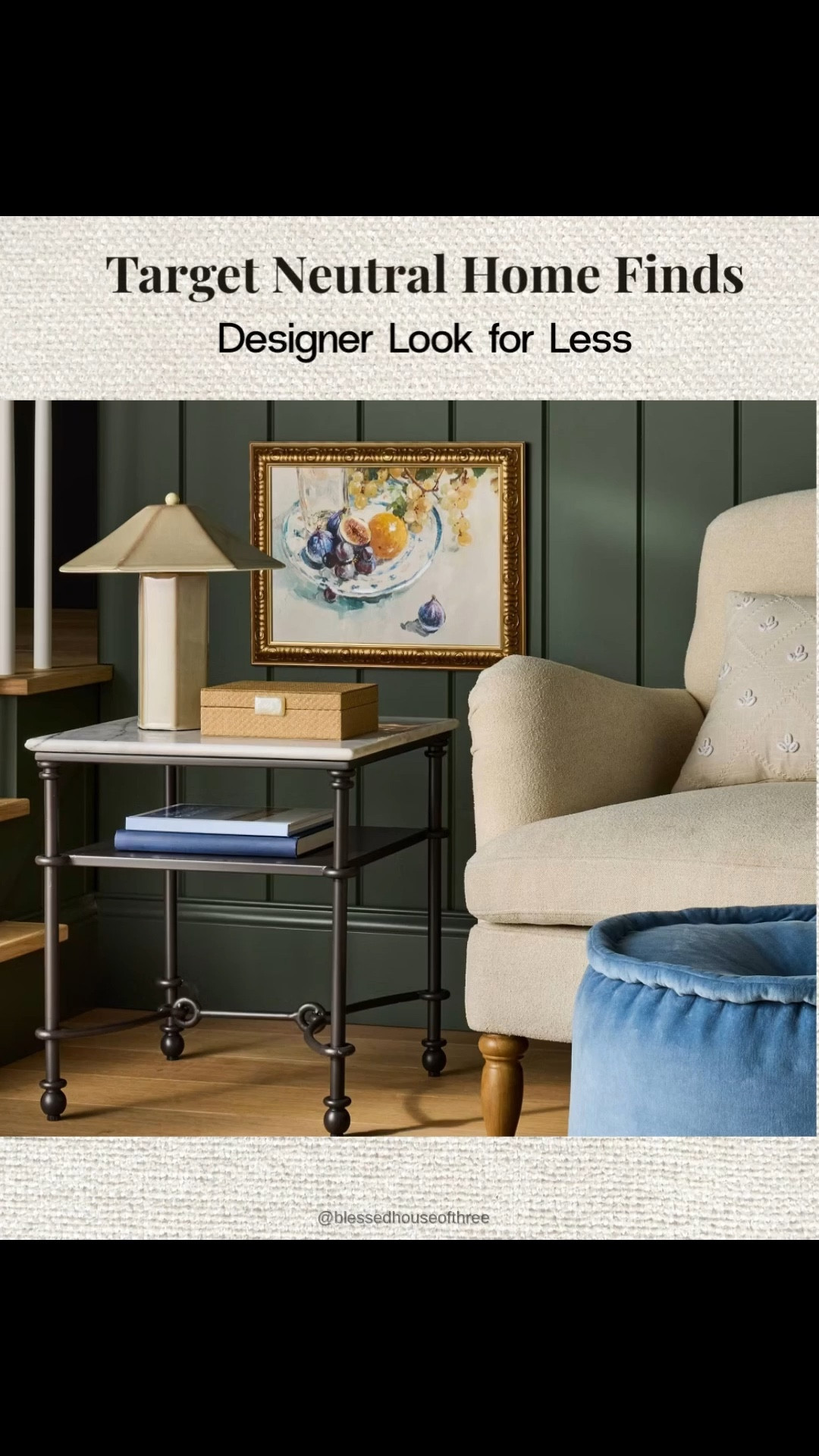 Target neutral home finds that give a designer look for less. I’m sharing some beautiful affordable home decor pieces from Target including a woven basket, neutral ottoman, greenery, and timeless accent decor that instantly elevate a space. These pieces are perfect for creating a warm neutral home with a high-end designer feel without the designer price tag. If you love Studio McGee style, neutral living rooms, and classic home decor, these Target finds are such good staples. Love the reading nook with the rust colored chair. Follow me on LTK for daily fashion, home decor & Amazon finds.

#LTKSaleAlert #LTKHome #LTKSeasonal