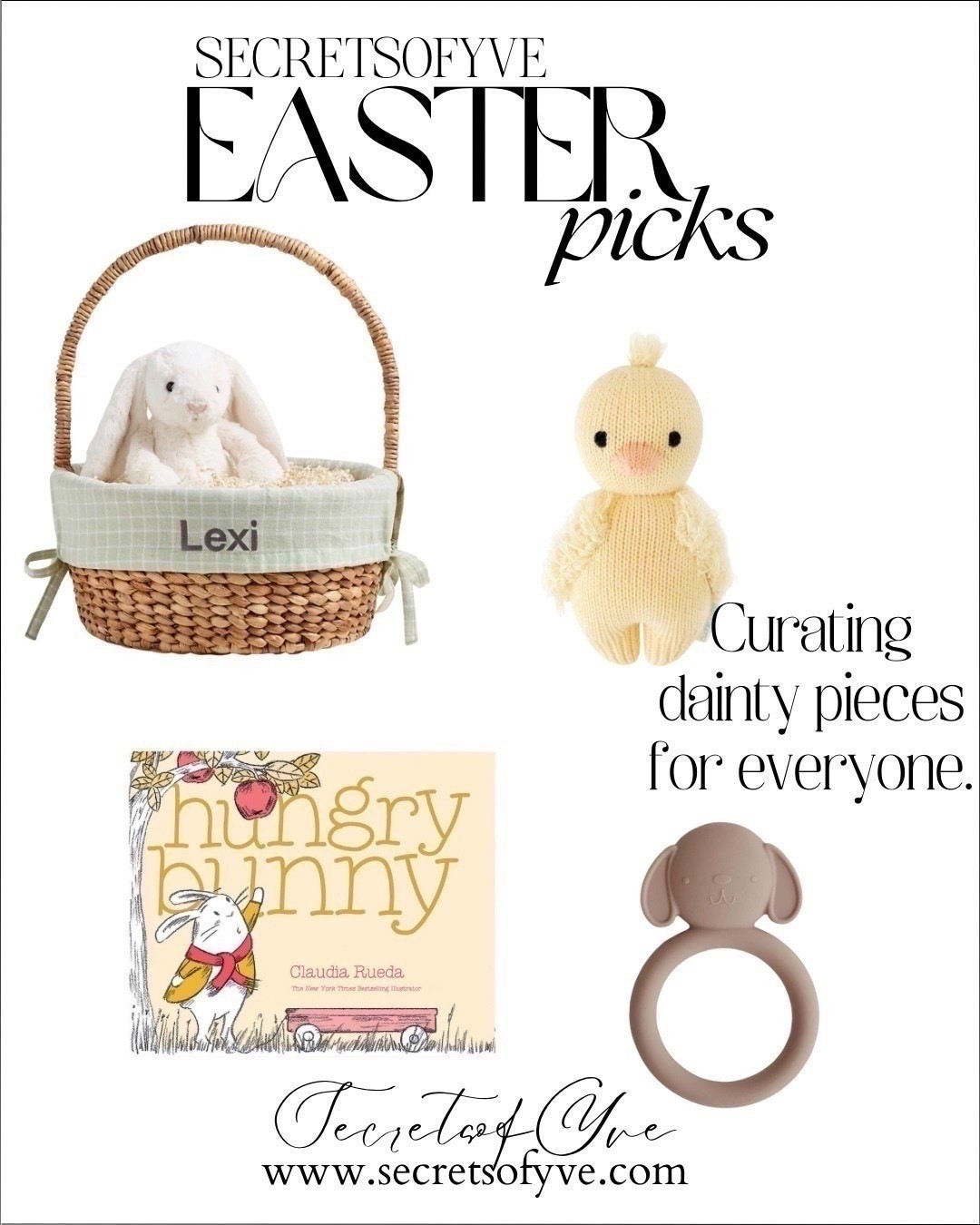 SecretsofYve: Early Easter selections! @crate&barrel
#Secretsofyve #ltkgiftguide
Always humbled & thankful to have you here.. New posts daily at 3pm & 4:15pm EST. 
CEO: PATESI Global & PATESIfoundation.org
@secretsofyve : where beautiful meets practical, comfy meets style, affordable meets glam with a splash of splurge every now and then. I do LOVE a good sale and combining codes! #ltkstyletip #ltksalealert #ltku #ltkfindsunder100 #ltkfindsunder50 #ltktravel #ltkhome #ltkbump #ltkmomlife secretsofyve

#LTKBaby #LTKKids #LTKSeasonal
