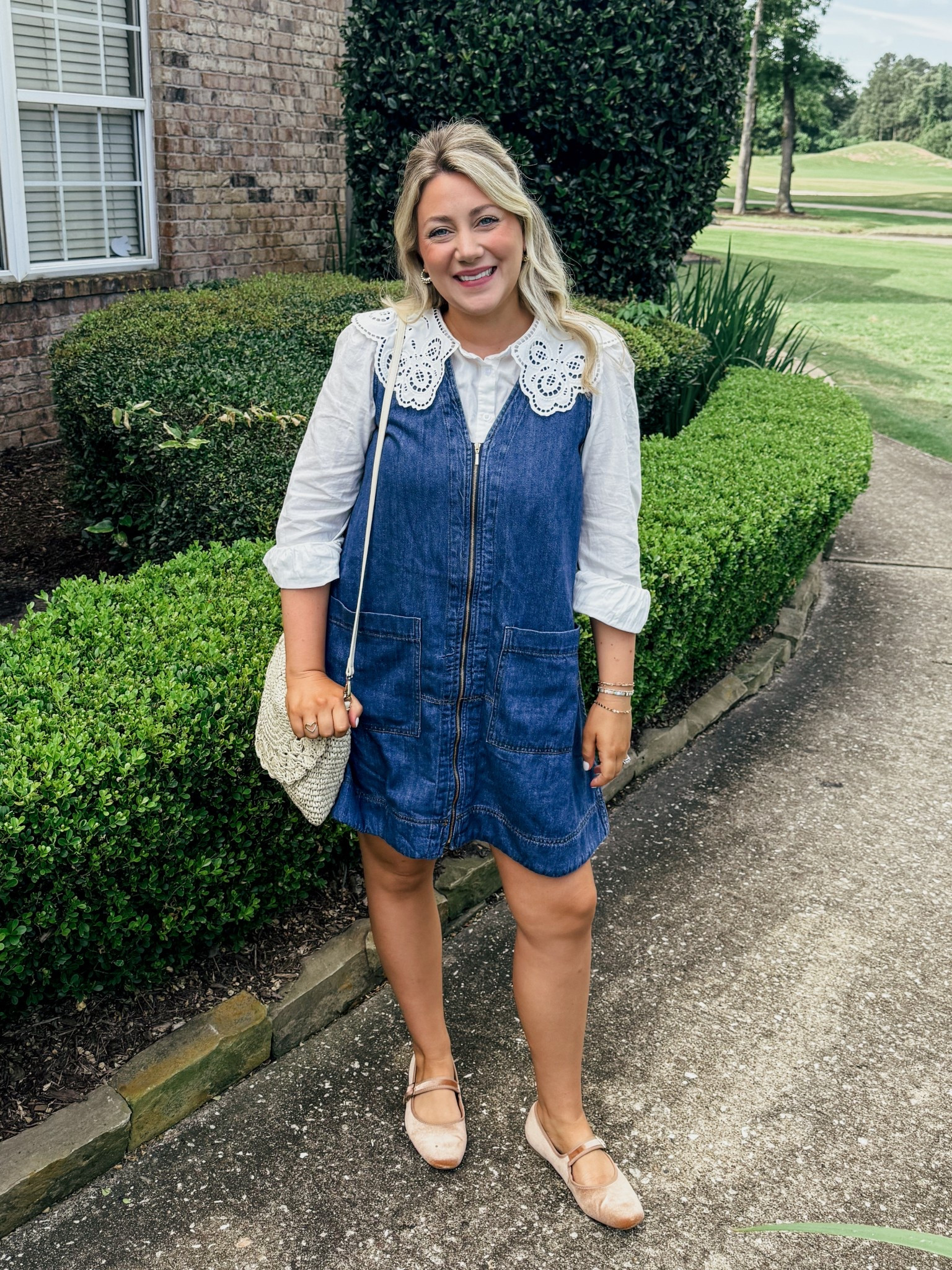 Mother’s Day outfit! I sized down to a medium in the Walmart dress! Shoes true to size! 

THEBLOOMINGNEST Amazon kohls church 

#LTKMidsize #LTKSaleAlert #LTKOver40
