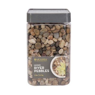 5-lb River Pebble Mixture Indoor Decorative Rock Lowes.com | Lowe's