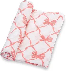 LollyBanks Swaddle Blanket | 100% Muslin Cotton | Newborn and Baby Nursery Essentials for Girls, ... | Amazon (US)