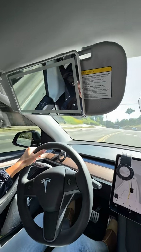 Affordable & worth it! Tesla doesn’t have a big mirror so this was a must have addition!

#LTKvlog #LTKgrwm #LTKdayinmylife