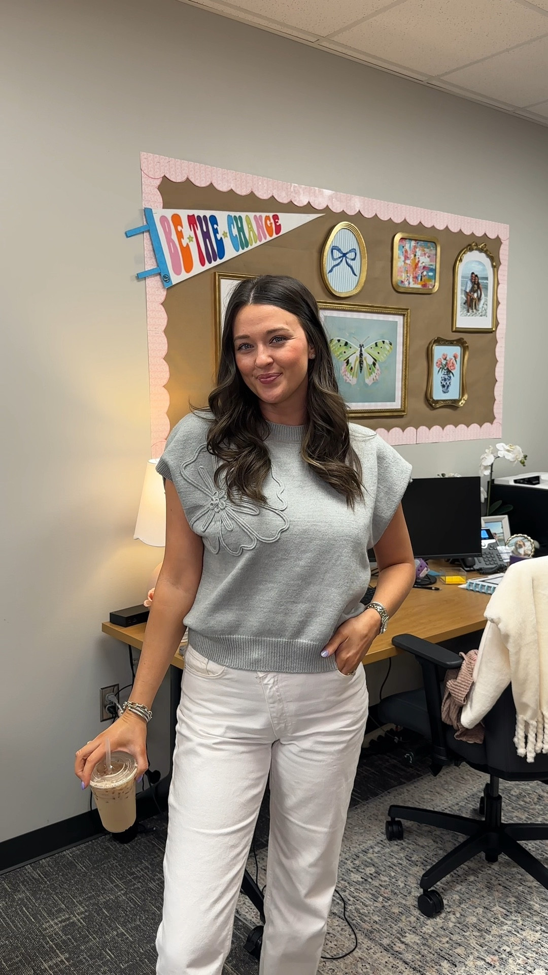 teacher outfit! 🤍 