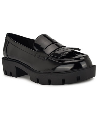 Nine West Women's Missa Lug Sole Penny Loafers - Macy's | Macy's