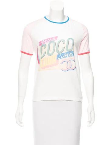Chanel 2017 Coco Cuba T-Shirt | The Real Real, Inc.