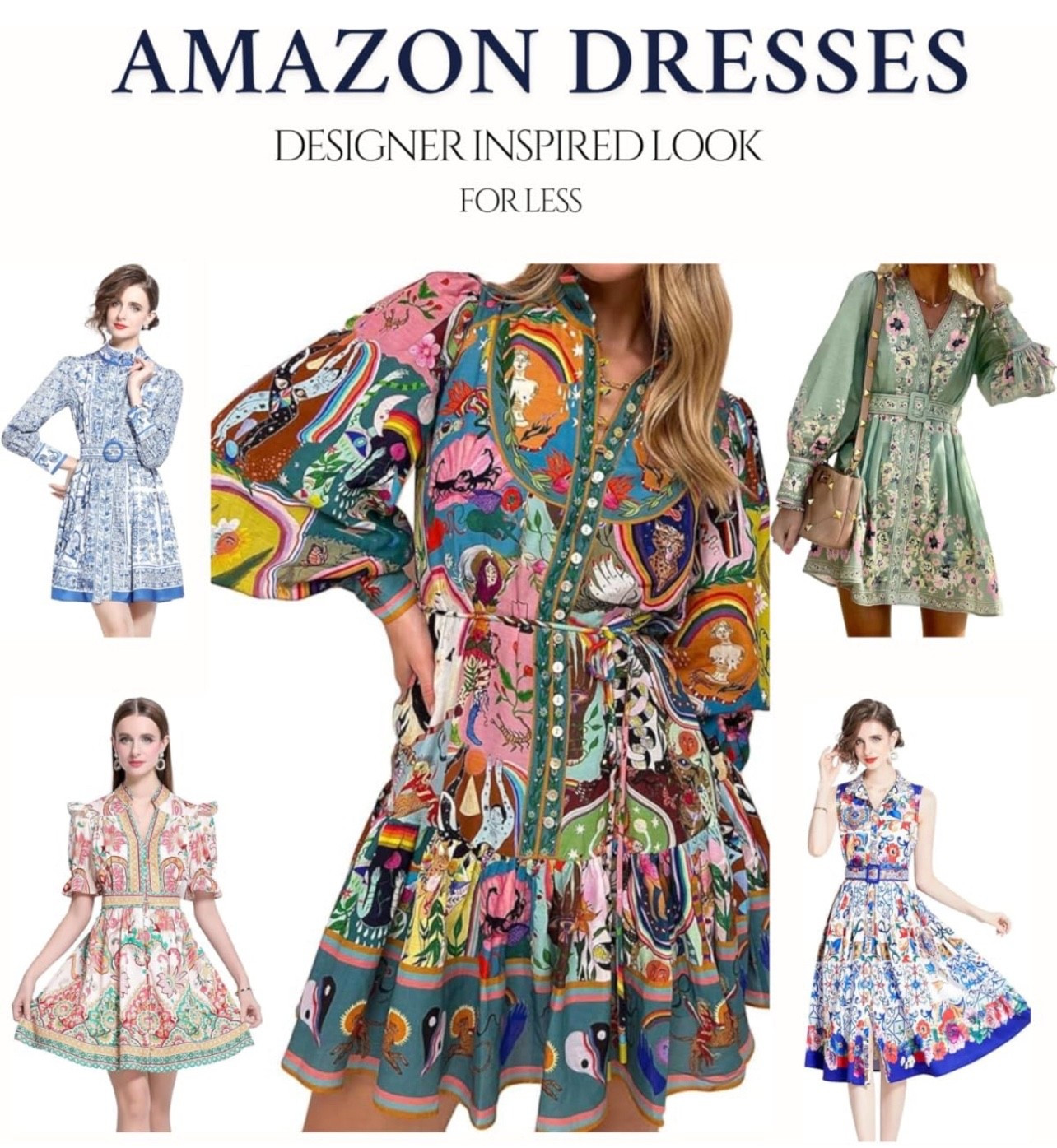 Obsessed with these romantic #AmazonFinds -ruffles, puff sleeves, and dreamy florals that give total designer vibes without the price tag. #Zimmermanlookalike #AmazonFashionFinds #ChicOnABudget #DesignerINspired #PuffSleecePerfection #SummerStyle 

#LTKStyleTip #LTKFindsUnder50 #LTKFindsUnder100