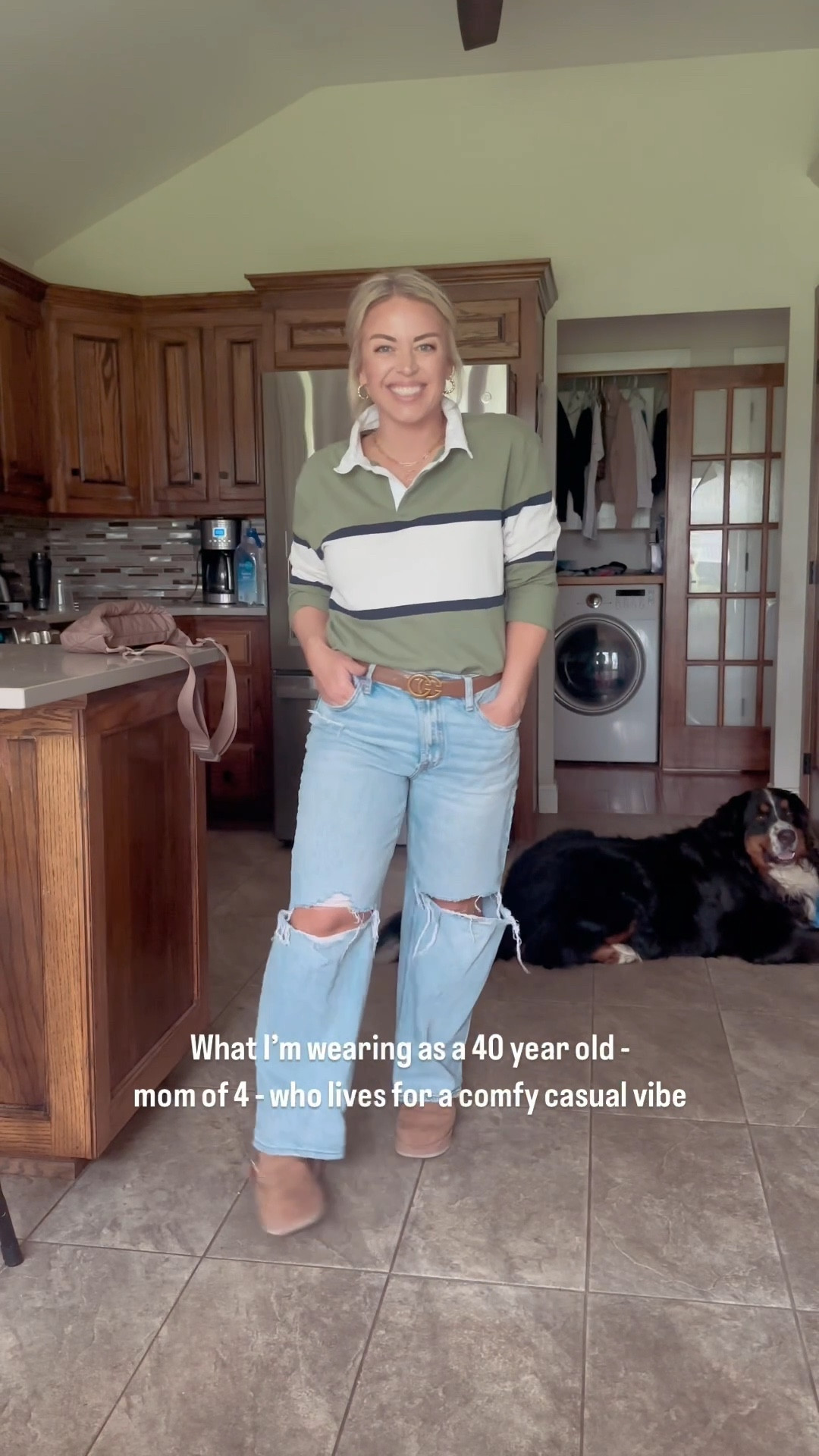 Serving 2000’s prep realness like I just walked out of an Abercrombie catalog—minus the teen angst and plus 4 kids. Rugby polo, wide-leg jeans, and a whole lot of nostalgia. 

#LTKPetite #LTKOver40 #LTKStyleTip