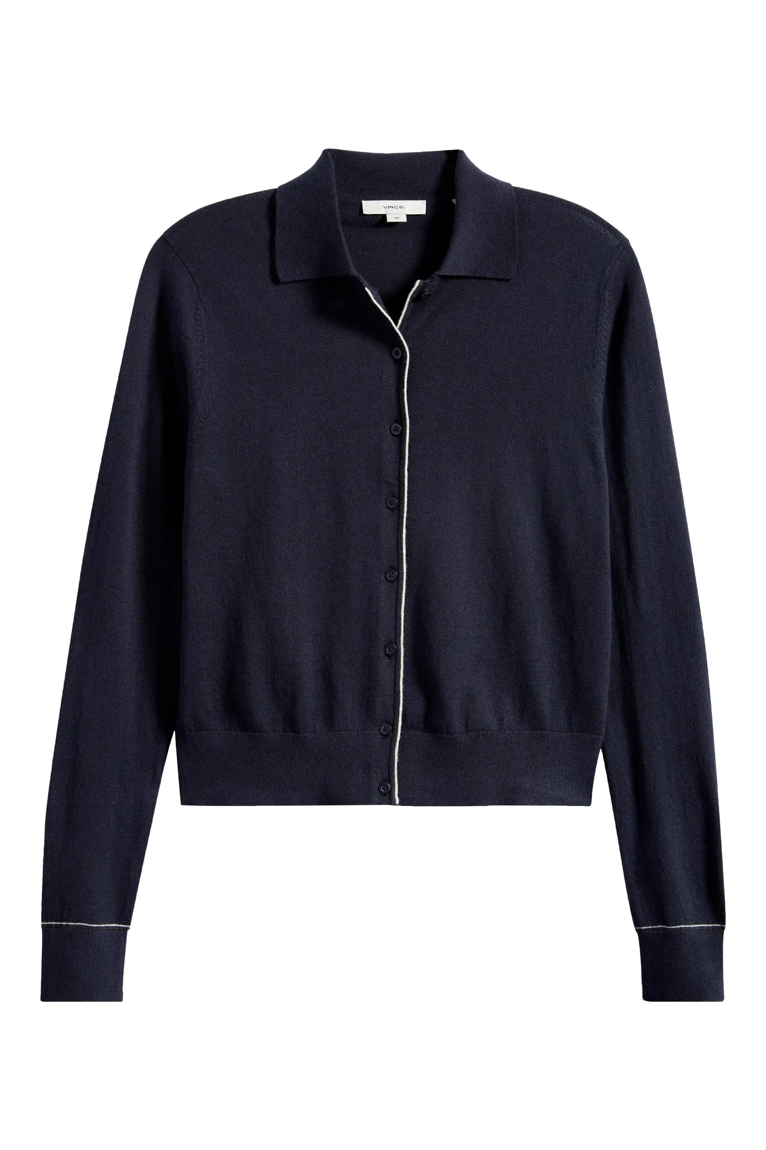 Cotton & Cashmere Blend Tipped Cardigan (Women) | Nordstrom | Nordstrom