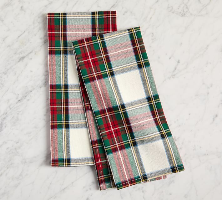 Plaid Kitchen Towel | Pottery Barn (US)