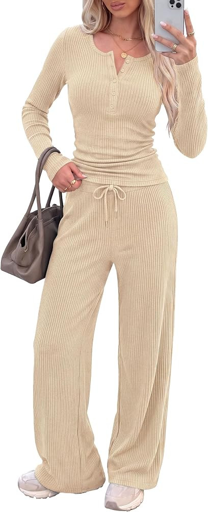 PRETTYGARDEN Two Piece Lounge Sets for Women Fall Fashion | Amazon (US)