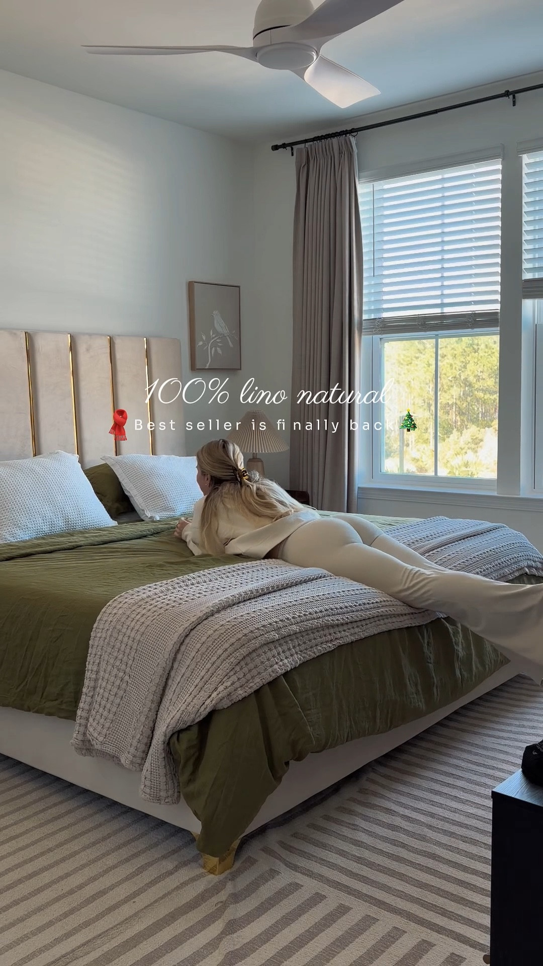 100% linen omg so pretty and comfy! Buy them size King duvet cover and king size comforter for reference. Love my bed! 

#LTKCyberWeek #LTKHome #LTKHoliday