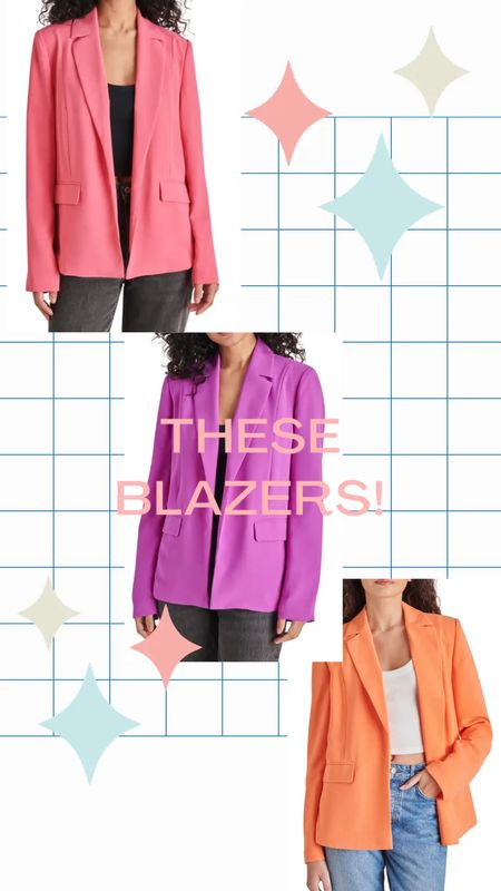 OMG these blazers?! For Spring?! YES PLEASE!✨

#LTKfindsunder100 #LTKstyletip