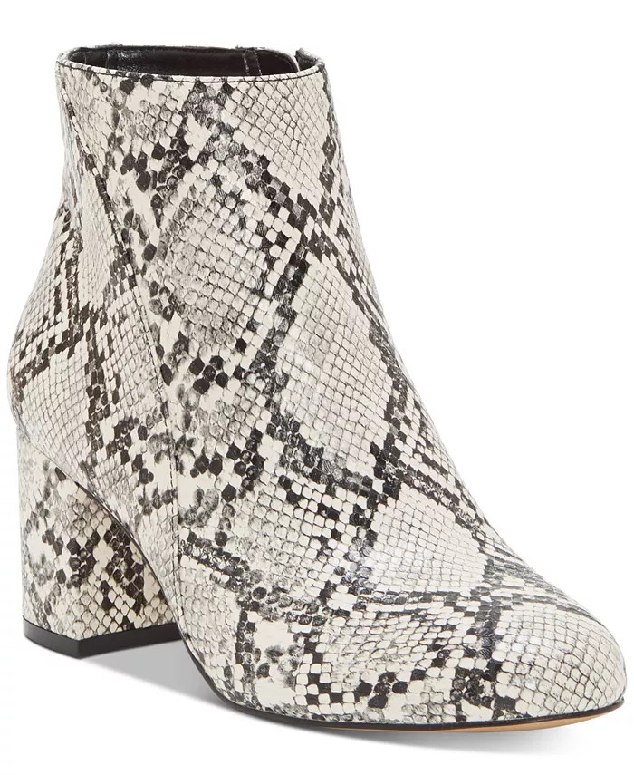 Floriann Block-Heel Ankle Booties, Created for Macy's | Macys (US)