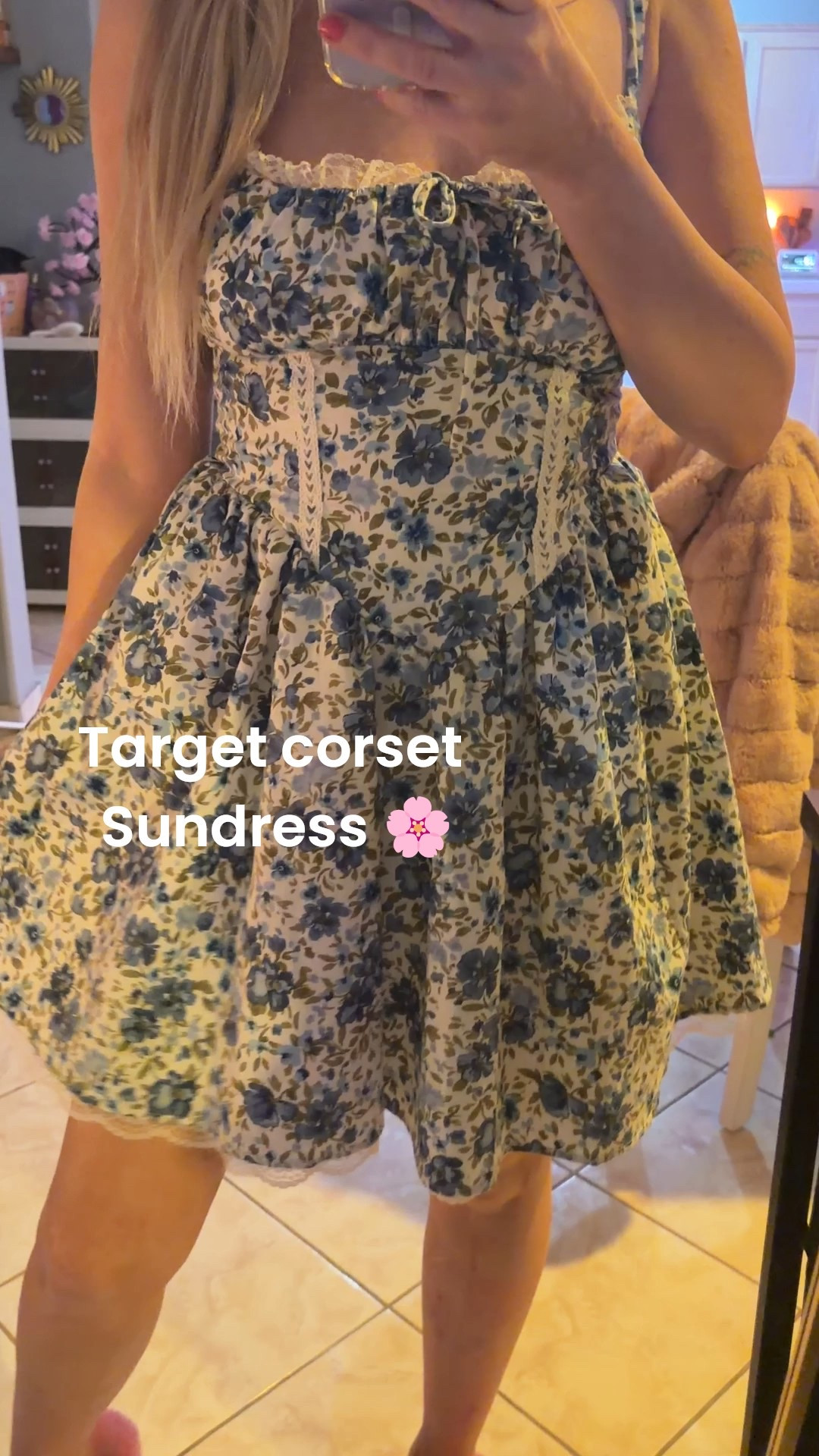 Gorgeous floral corset sundress from Target 💗 

#LTKootd #LTKPetite #LTKValentine