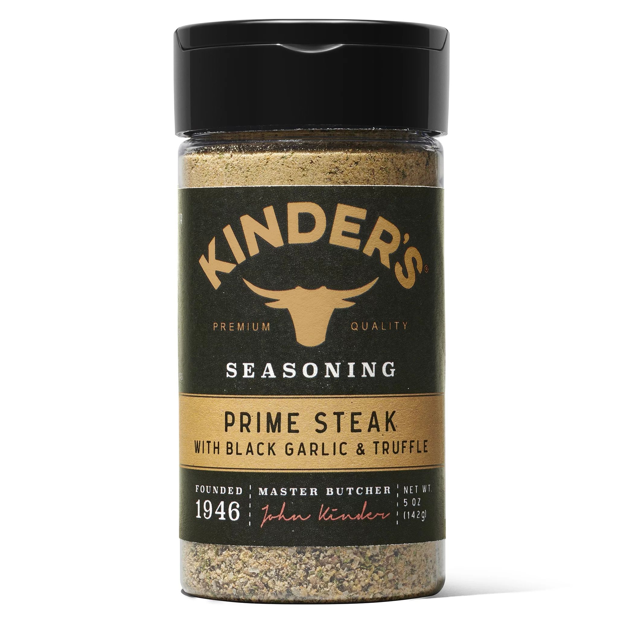 Kinder's Prime Steak with Black Garlic and Truffle Rub and Seasoning, 5oz | Walmart (US)