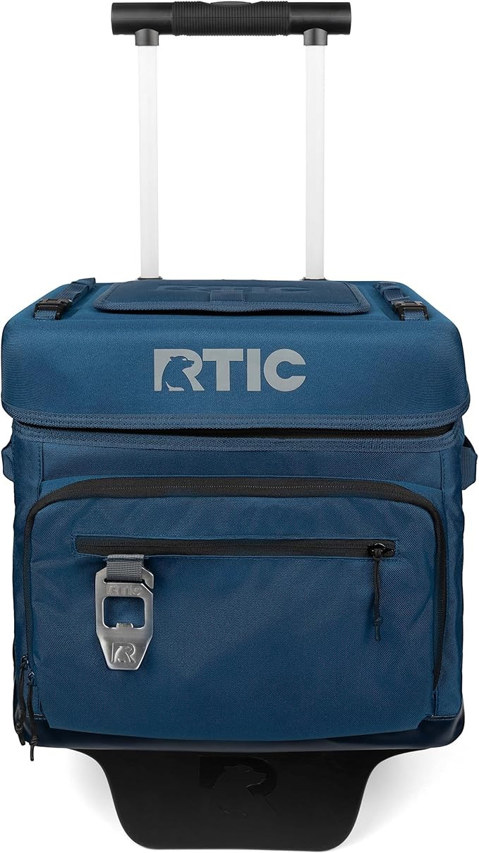 RTIC 40 Can Everyday Wheeled Cooler, Soft Sided Insulated Portable Rolling Collapsible Cooler Bag... | Amazon (US)