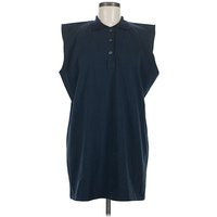 The Frankie Shop Sleeveless Button Down Shirt: Blue Tops - Size Medium | ThredUp (US)