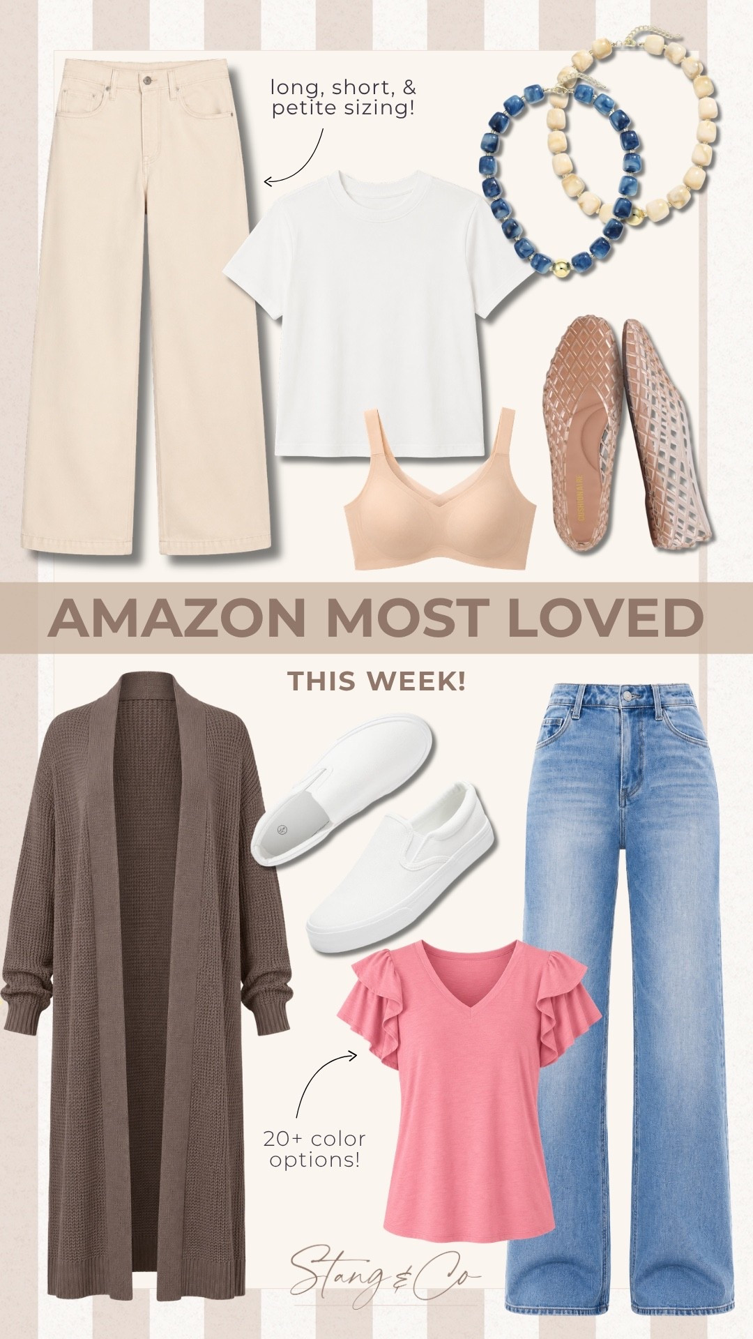 These were the Amazon finds everyone loved most this week! From jeans with multiple length options to everyday basics and fall layers, these are the ones worth a second look.

Amazon most loved, Amazon best sellers, Amazon fashion finds, tall girl fashion, long length jeans, Amazon fall fashion, affordable fashion finds, fall cardigan, everyday basics, Amazon outfit ideas, stangandco

#LTKootd #LTKSeasonal #LTKTall