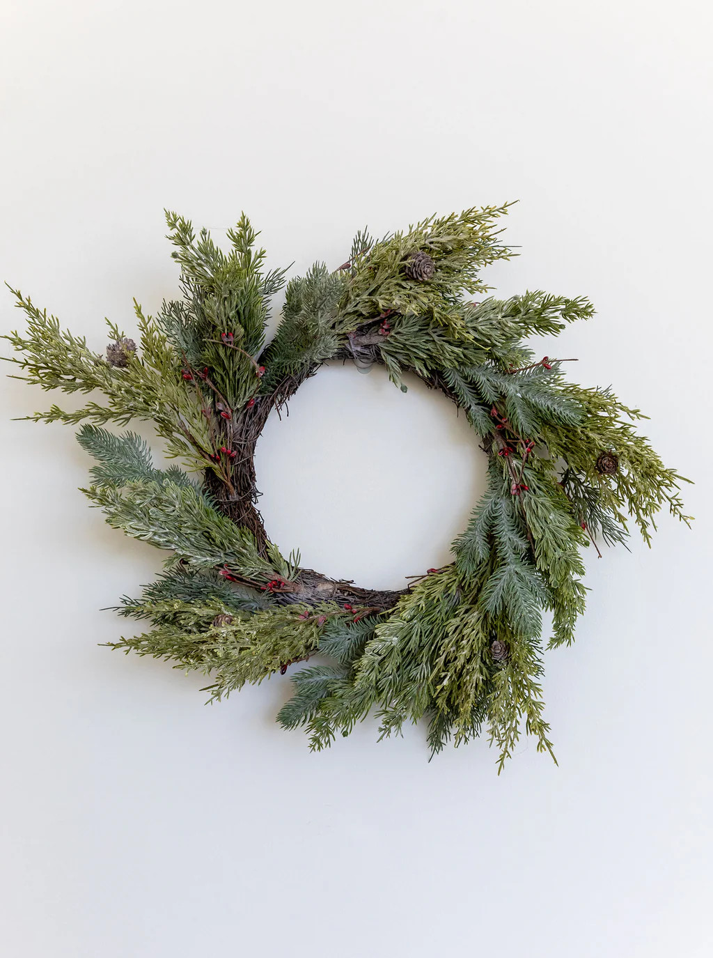 Faux Pinecones & Berries Wreath | House of Jade Home