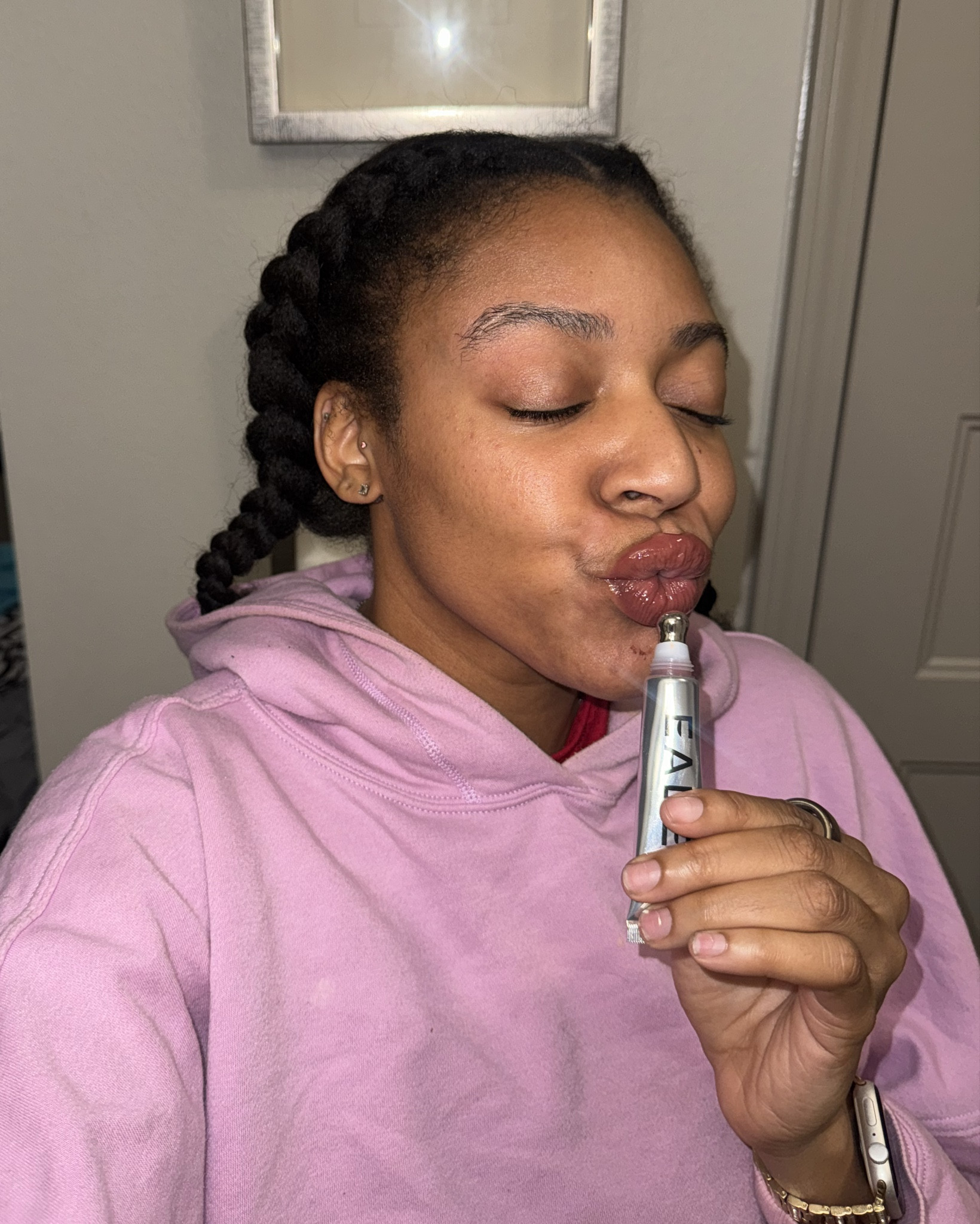 New fav lipgloss! I truly understand the hype @eadem Le Chouchou Exfoliating + Softening Peptide Lip Balm is super hydrating and long wearing😍💋 #eaden #lipgloss #makeup #selfcare @Sephora 

#LTKselfcare #LTKBeauty #LTKgrwm