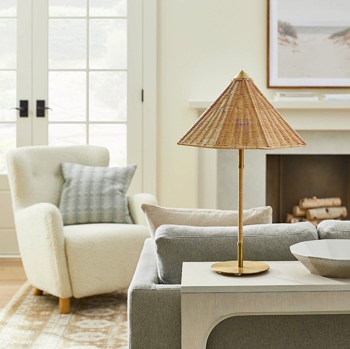 Rattan lamps for coastal summer style

#LTKHome #LTKSeasonal #LTKSaleAlert