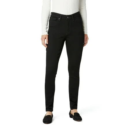 Levi Strauss Signature Women s and Women s Plus High Rise Skinny Jeans Available in 27 29 31 Inseams Sizes 2-28 | Walmart (US)