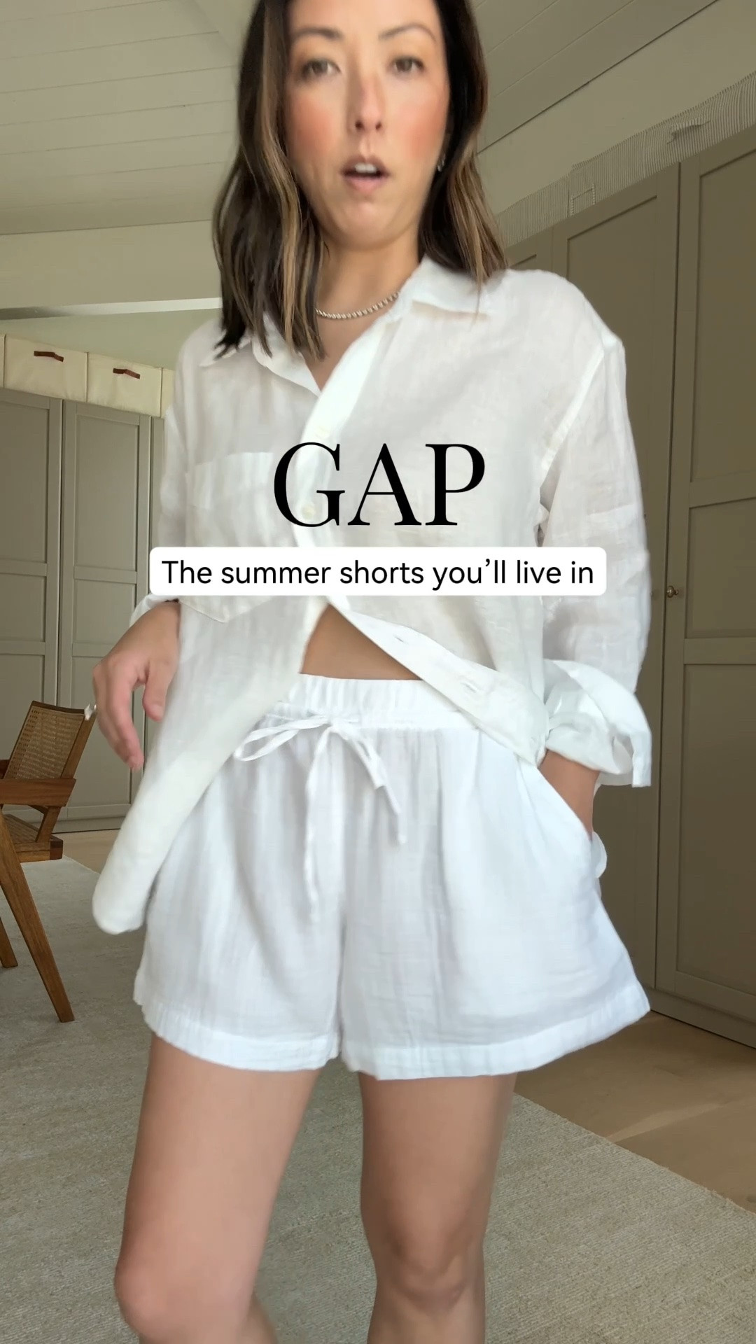 These gauze shorts are one of my favorite summer basics. Lightweight, breathable, and so easy to style. Wearing both the linen shirt and the gauze shorts in size small.

#LTKmomlife #LTKPetite