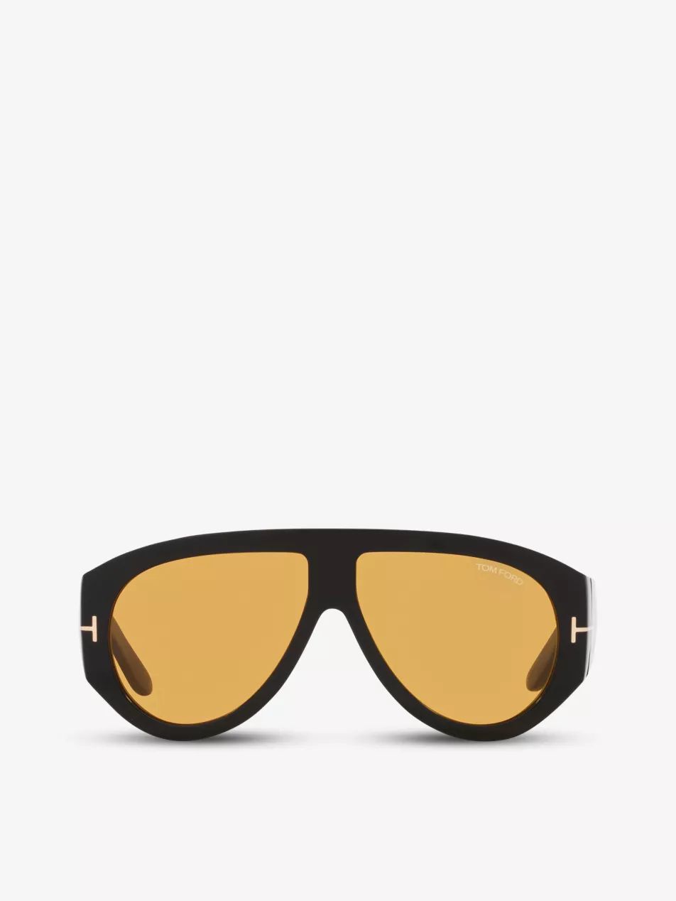 FT1044 Bronson pilot-frame acetate sunglasses | Selfridges
