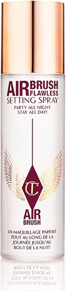 Charlotte Tilbury Airbrush Flawless Setting Spray - Gift Set Essential - Ultra-Fine Mist to Prime... | Amazon (US)