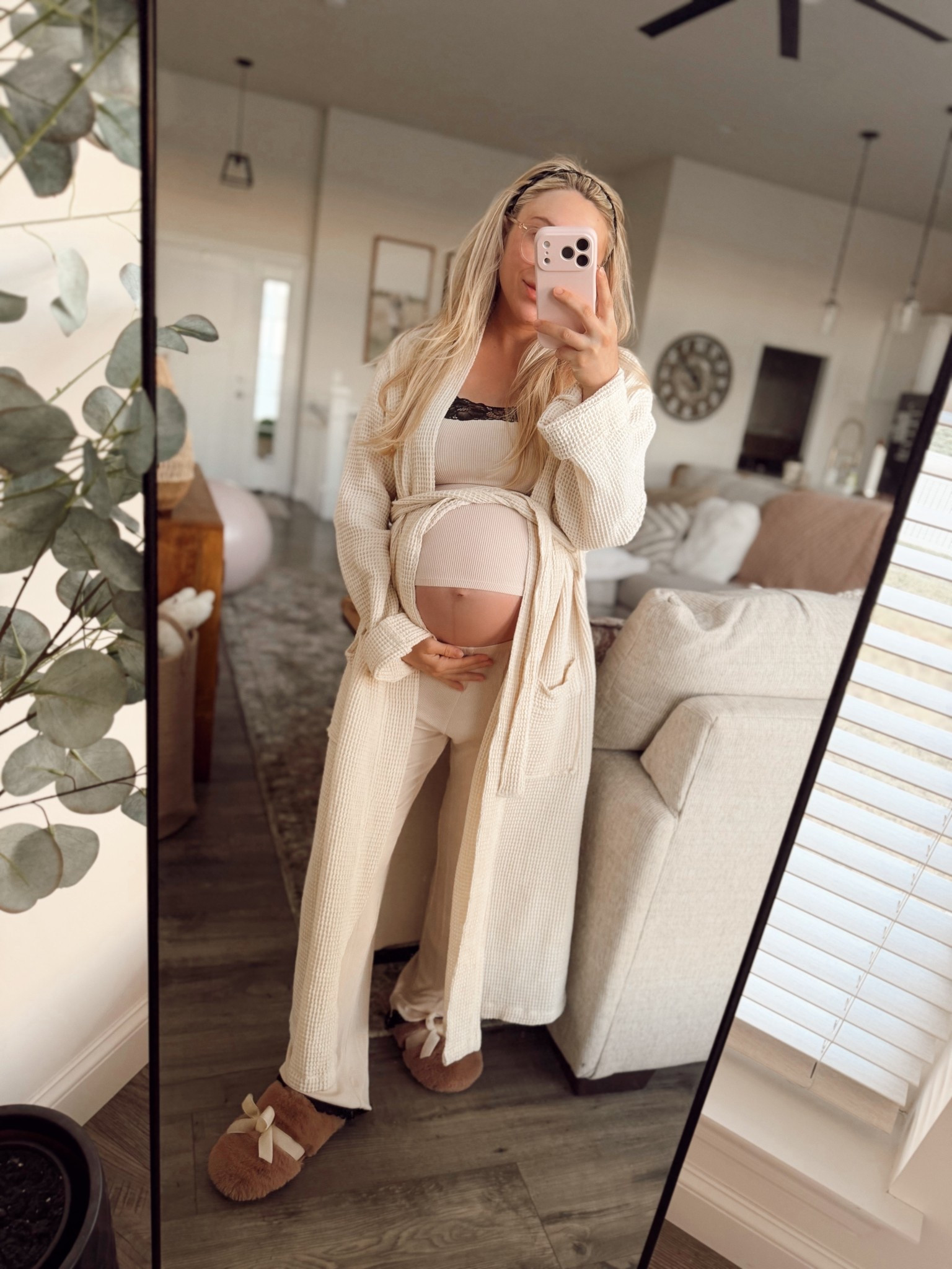 Linking my favorite @Aerie pjs these are from last year! I’m in the size XS top and XXS bottoms! Linking some of their new arrivals! 

#LTKBump #LTKU #LTKHome