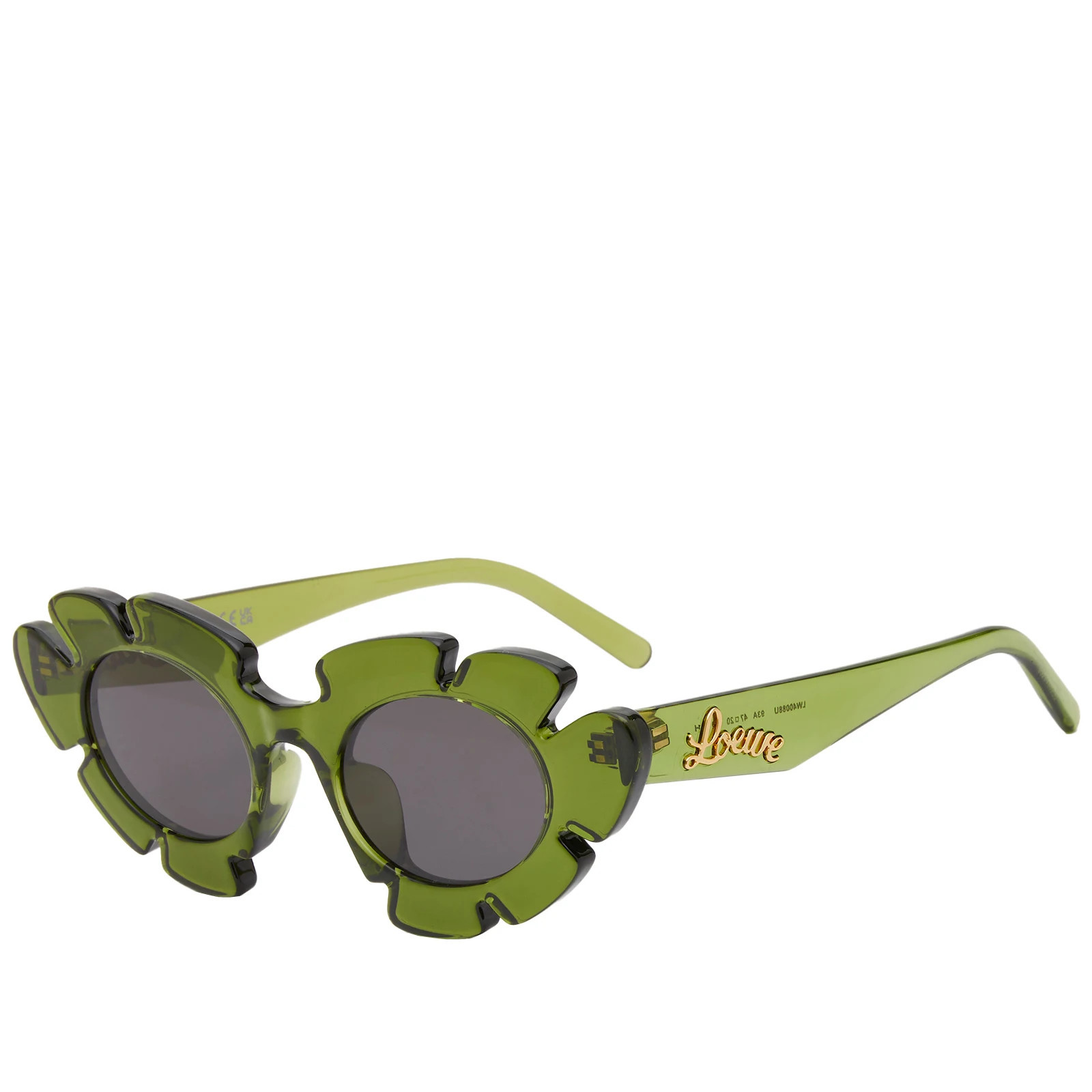 Loewe Eyewear Paula's Ibiza Flower Sunglasses in Green | END. Clothing