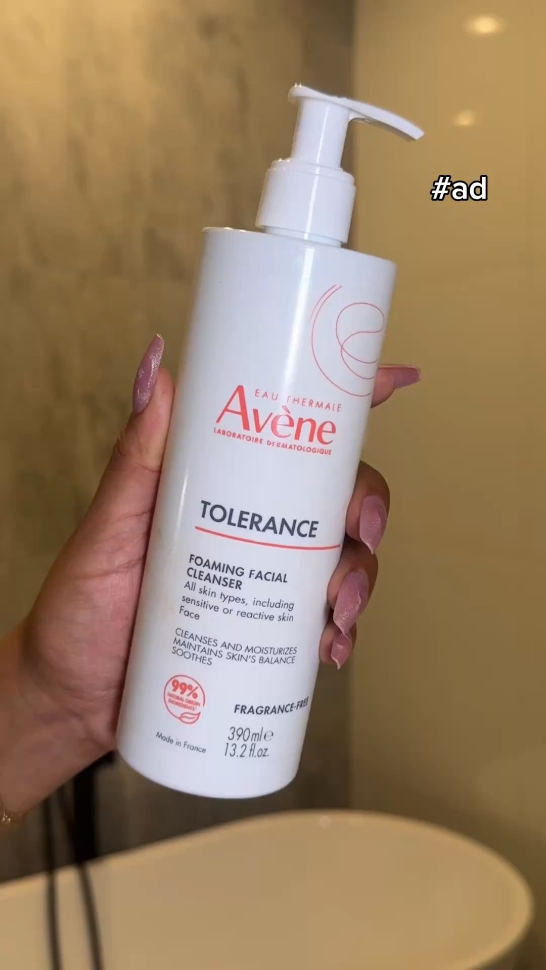 #ad My skin has been super sensitive lately, so I’ve been using @aveneusa Tolerance Foaming Facial Cleanser. It soothes my skin while keeping it hydrated and building my skin’s tolerance. 
#targetpartner #sensitiveskin @target

I’ll have this linked in my LTK storefront!

#LTKgrwm #LTKselfcare #LTKBeauty