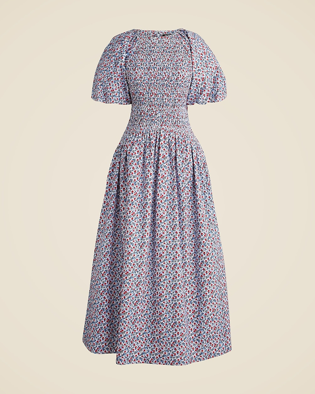 Meadow dress in poppy cotton poplin | J. Crew US