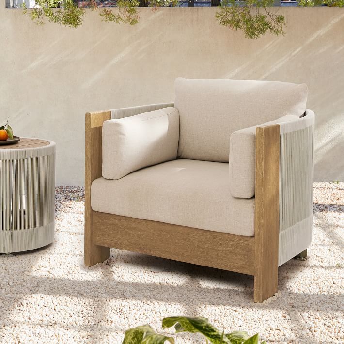 Porto Outdoor Lounge Chair | West Elm (US)