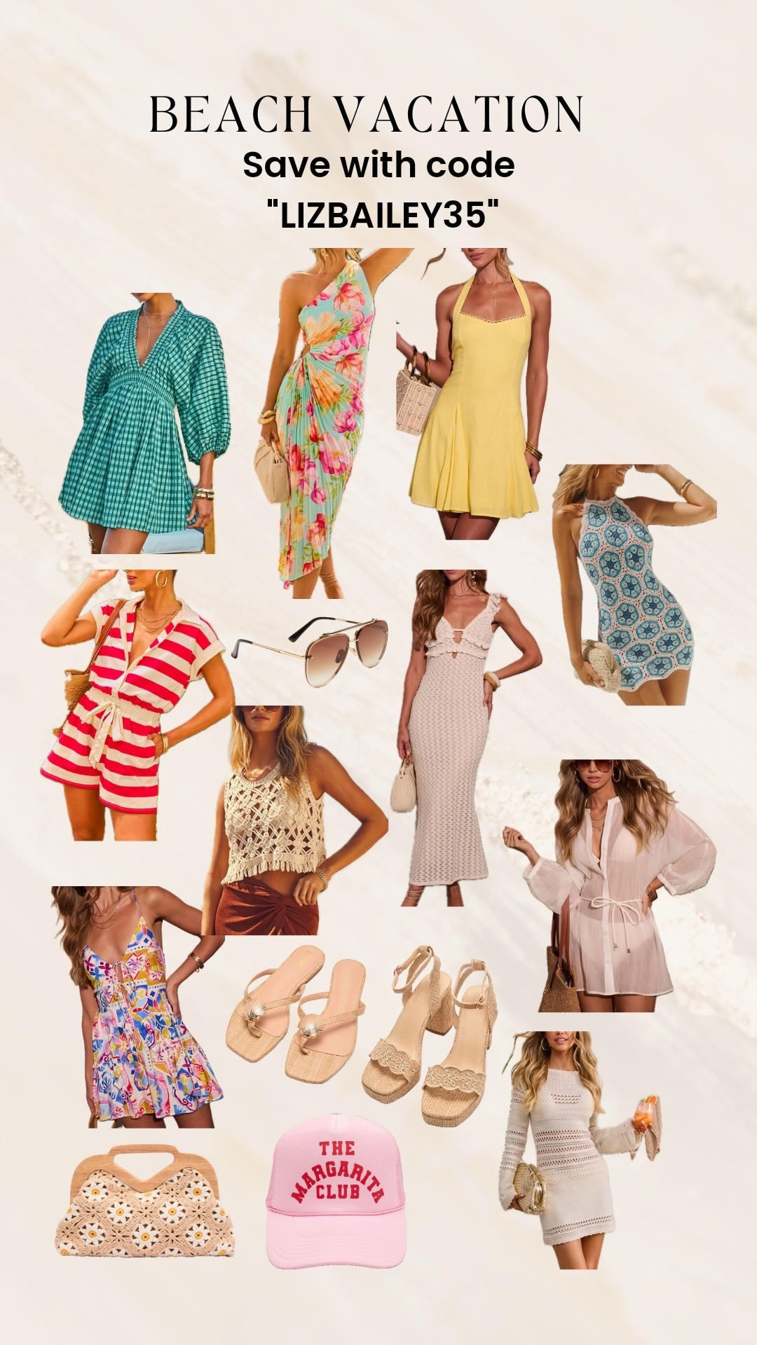 Cute summer outfits - perfect for the beach or dinner by the water!! Code "LIZBAILEY35" to save! 

#LTKSwim #LTKdayinmylife #LTKootd