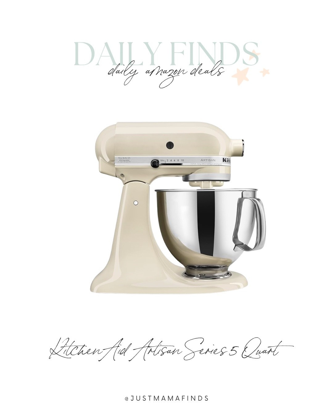 Kitchen aide mixer is on Amazon daily deals! 

#LTKU #LTKHome #LTKSaleAlert