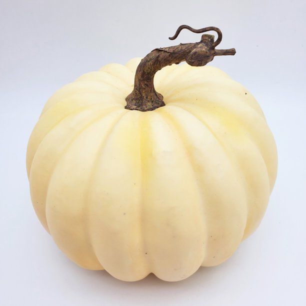 Way to Celebrate Harvest Natural Short Cream Foam Pumpkin 7” - Walmart.com | Walmart (US)