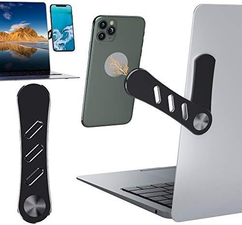 DK177 Magnetic Phone Holder, Laptop or Desktop Monitor Side Mount Phone Holder, Slim Portable Fol... | Amazon (US)
