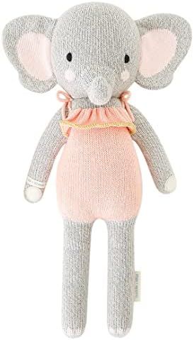 cuddle + kind Eloise The Elephant Little 13" Hand-Knit Doll – 1 Doll = 10 Meals, Fair Trade, He... | Amazon (US)