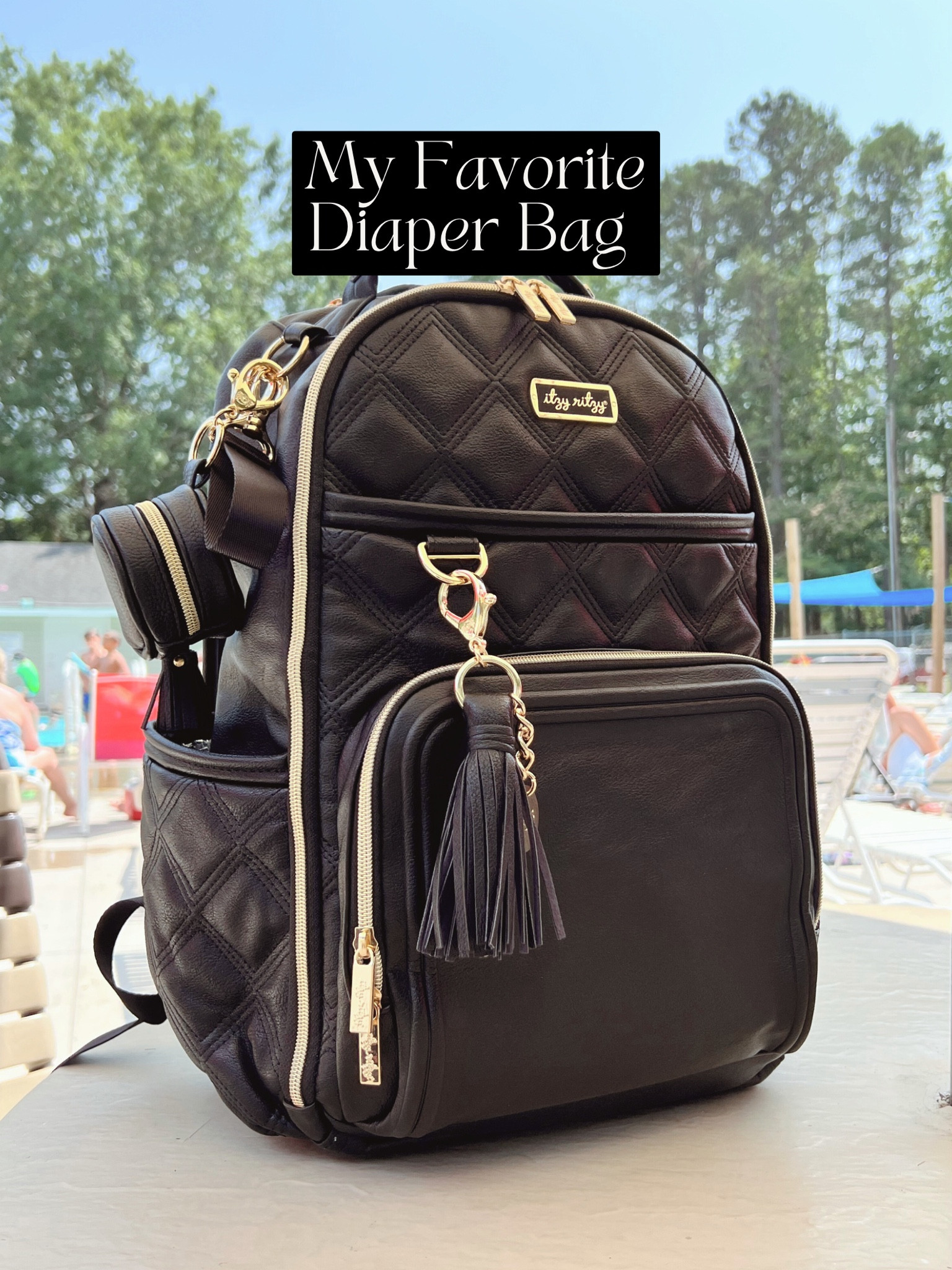 Stylish, Roomy and comes in so many prints!
Compartments for everything! Insulated side bottle pockets, interior mesh pockets, matching changing pad! Protective rubber feet. Stroller straps! Backpack style.  

#LTKitbag #LTKbump #LTKbaby