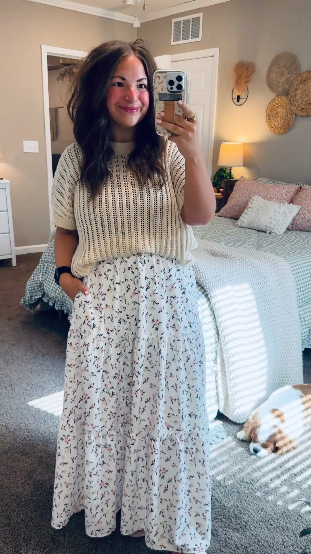 Effortless and professional with a comfy twist ✨ This maxi skirt + short sleeve sweater is one of my go-to combos for a full day at school!


sandals: fit true to size // wearing a 5
maxi skirt: fits true to size // wearing a large
sweater tee: fits true to size // wearing a large 

 #LTKootd #LTKMidsize #LTKWorkwear