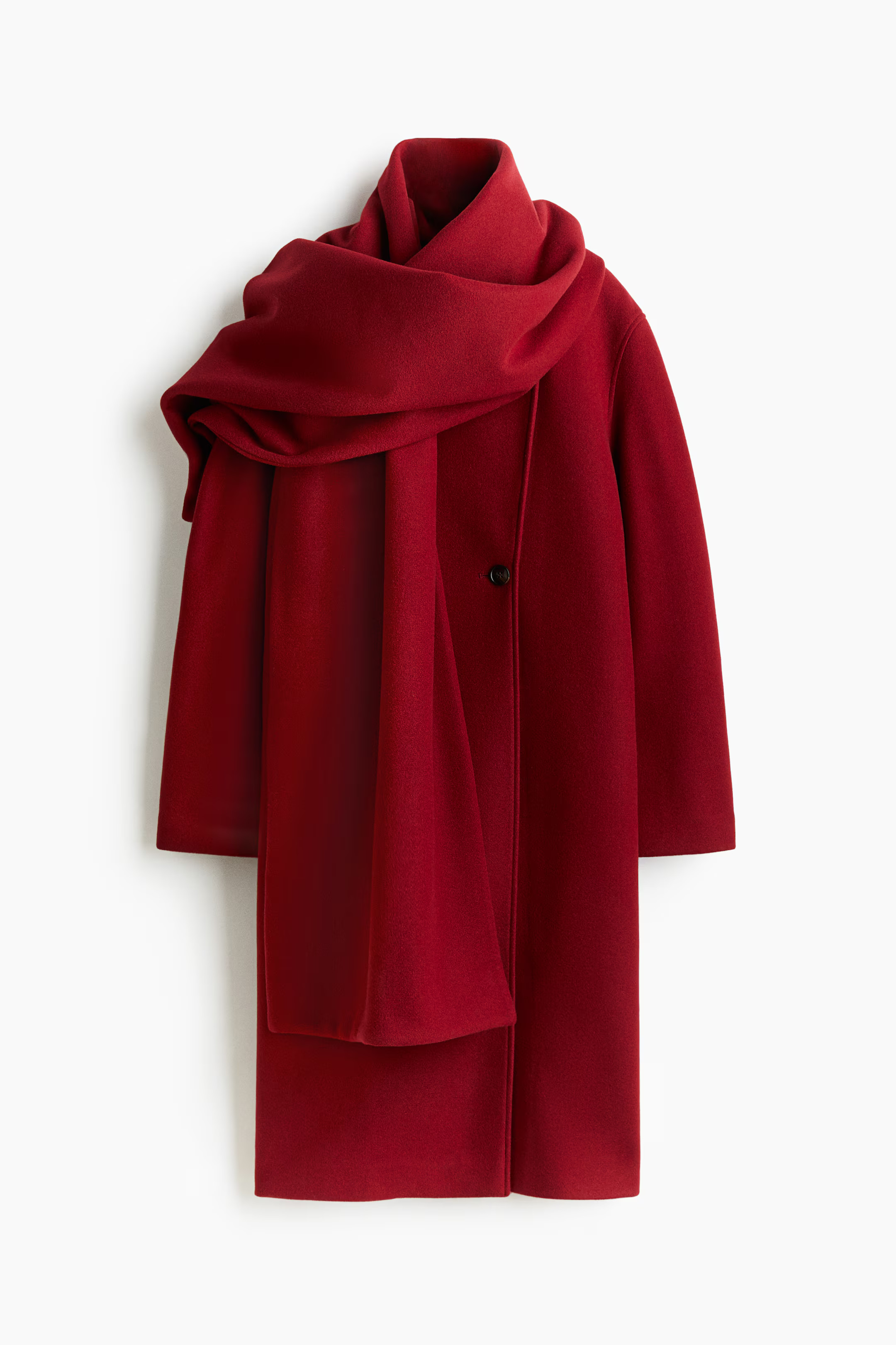 Scarf-Detail Coat | H&M (US + CA)