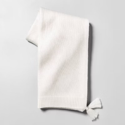 Throw Blanket with Tassels - Hearth & Hand™ with Magnolia | Target