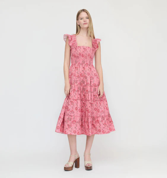 The Ellie Nap Dress - Pink Pimlico Floral | Hill House Home US