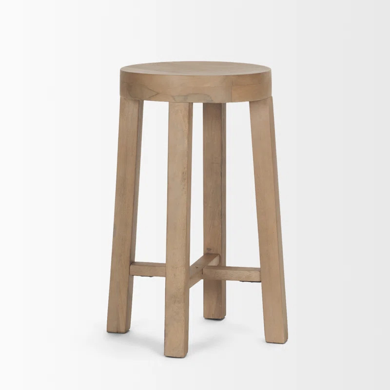 Derrek Solid Wood Counter Stool | Wayfair North America