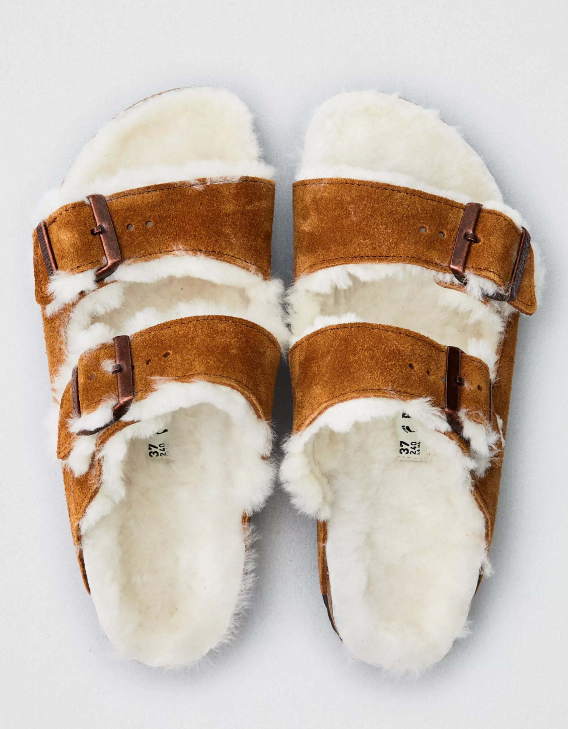 Birkenstock Women's Arizona Shearling Sandal | American Eagle Outfitters (US & CA)