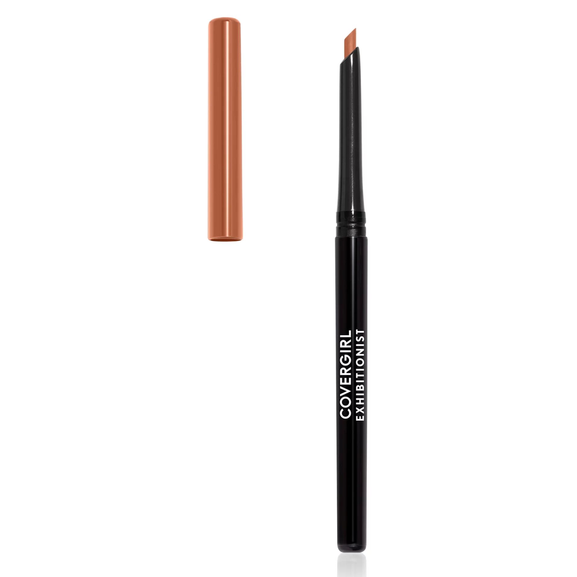 COVERGIRL Exhibitionist Lip Liner, 205 Caramel Nude, .012 oz, Self-Sharpening Lip Pencil | Walmart (US)